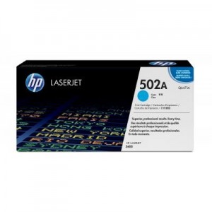 HP toner: 502A - Cyaan