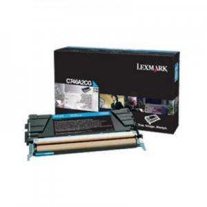 Lexmark toner: Toner Cartridge C 746 DN/DTN/N/748 DE/DTE/E, Cyan, 7000 Pages - Cyaan