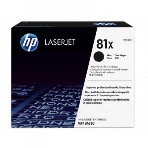 HP toner: 81X - Zwart