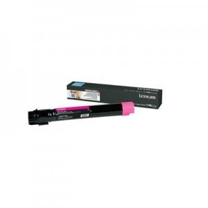 Lexmark toner: X950, X952, X954 tonercartridge magenta met extra hoog rendement