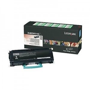 Lexmark toner: X46x 9K retourprogramma tonercartridge - Zwart