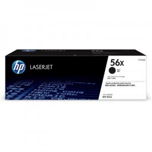 HP toner: 56X - Zwart