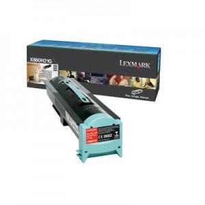 Lexmark toner: X860, X862, X864 35K tonercartridge - Zwart