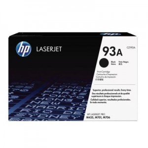 HP toner: 93A originele zwarte LaserJet tonercartridge