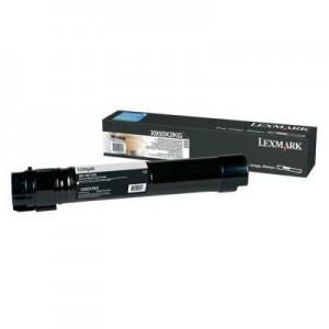 Lexmark toner: High Yield Black Toner Cartridge for XS955, 32000 pages - Zwart