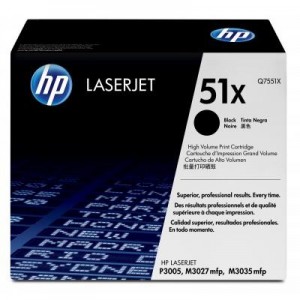 HP toner: 51X - Zwart