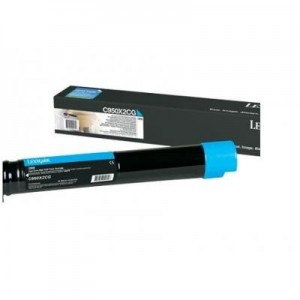 Lexmark toner: C950 tonercartridge cyaan met extra hoog rendement