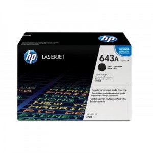 HP toner: 643A - Zwart