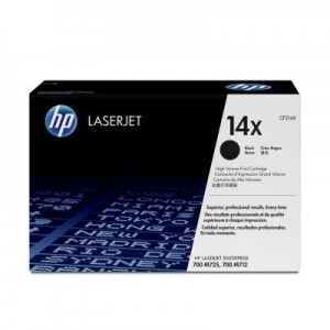 HP toner: 14X - Zwart