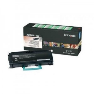 Lexmark toner: X264, X36x 9K retourprogramma tonercartridge - Zwart