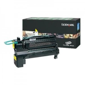 Lexmark toner: Toner cartridge yellow 1-pack return program - Geel