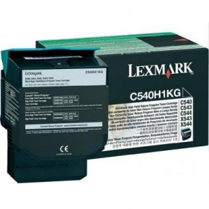 Lexmark toner: C54x, X54x 2,5K zwarte retourprogr. tonercartr.