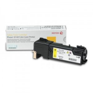 Xerox toner: Phaser 6140, standaard tonercartridge, geel (2.000 pagina's)