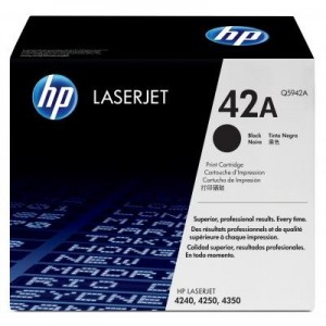 HP toner: 42A - Zwart