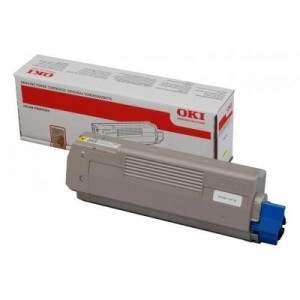 OKI toner: Zwart Toner Cartridge - Geel