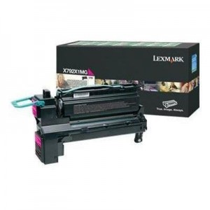 Lexmark toner: X792 20K magenta retourprogramma. printcartr.