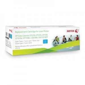 Xerox toner: Cyaan toner cartridge. Gelijk aan HP CB541A. Compatibel met HP Colour LaserJet CM1312 MFP, Colour LaserJet .....