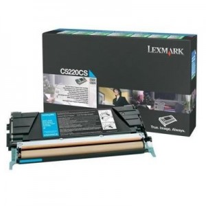 Lexmark toner: C52x, C53x 3K cyaan retourprogr. tonercartr.