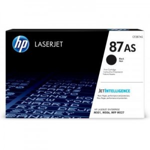 HP toner: 87AS - Zwart