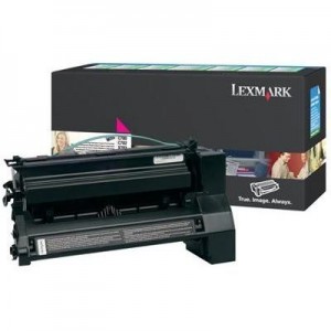 Lexmark toner: C78x, X782e 10K magenta retourpr. printcartr.