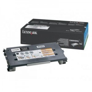 Lexmark toner: X50x, C500n 5K zwarte tonercartridge