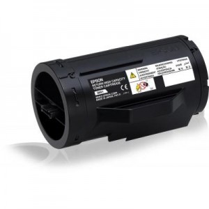 Epson toner: Return High Capacity Toner Cartridge Black 10k - Zwart