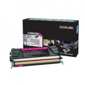 Lexmark toner: Toner Cartridge C 748 DE/DTE/E, Magenta, 10000 Pages