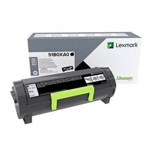 Lexmark toner: 20000 pages, Black - Zwart