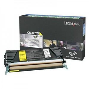 Lexmark toner: C530 1.5K gele retourprogramma tonercartridge - Geel