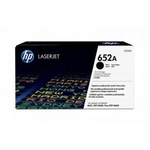 HP toner: 652A - Zwart