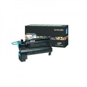 Lexmark toner: C792, X792 6K cyaan retourprogr. printcartr