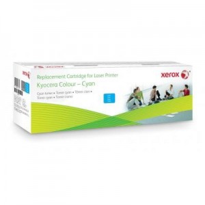 Xerox toner: Cyaan toner cartridge. Gelijk aan Kyocera TK-580C. Compatibel met Kyocera ECOSYS P6021, FS-C5150