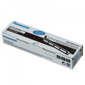 Panasonic toner: Tonercartridge, 2000 p - Zwart