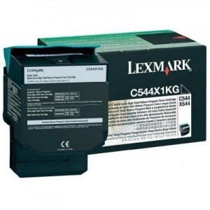 Lexmark toner: C544, X544 6K zwarte retourprogr tonercartr