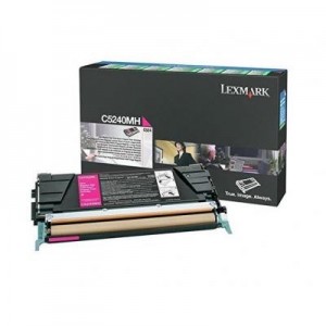 Lexmark toner: C524, C532, C534 5K magenta retourpr. tonercartr.