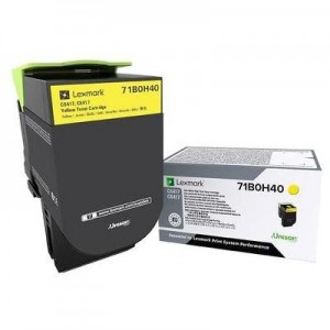 Lexmark toner: Yellow High Yield Toner Cartridge - Geel