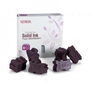 Xerox toner: Aito -Värivaha, Phaser 8860/8860MFP, Magenta (6 Palaa)