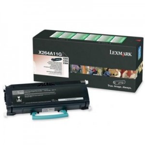 Lexmark toner: X264, X36x 3,5K retourprogramma tonercartridge - Zwart