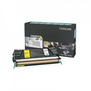 Lexmark toner: C52x, C53x 3K gele retourprogr. tonercartr. - Geel