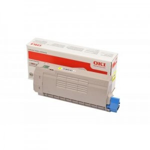 OKI toner: Gele tonercartridge met grote capaciteit, 11.500 pagina’s - Geel