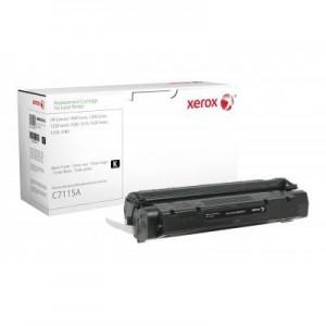 Xerox toner: Zwarte toner cartridge. Gelijk aan HP C7115A. Compatibel met HP LaserJet 1000, LaserJet 1200