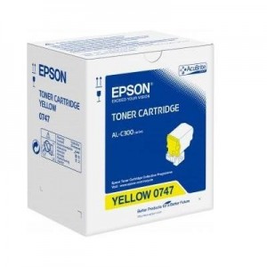 Epson toner: Yellow Toner Cartridge 8.8k - Geel