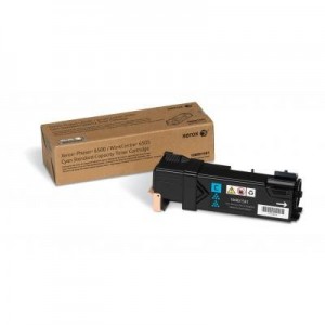 Xerox toner: Phaser 6500/WorkCentre 6505, standaard tonercartridge, cyaan (1.000 pagina's)