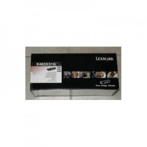 Lexmark toner: X463X31G - Black toner cartridge, 15000 pages - Zwart