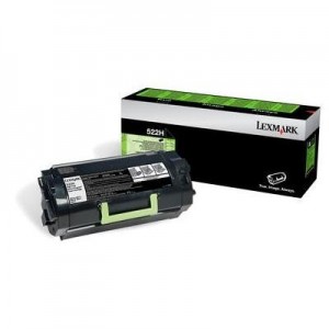 Lexmark toner: 522H - Zwart