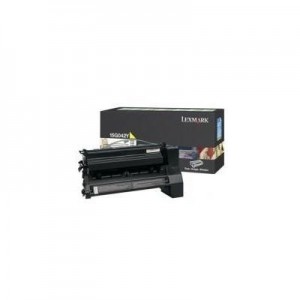 Lexmark toner: C752, C762 15K gele retourprogr. printcartr. - Geel