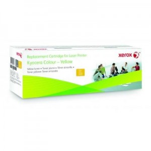 Xerox toner: Gele toner cartridge. Gelijk aan Kyocera TK-590Y. Compatibel met Kyocera FS-C2026, FS-C2126, FS-C2526, .....