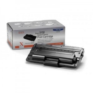 Xerox toner: Phaser 3150 standaard capaciteit print cartridge (3.500 pagina's) - Zwart