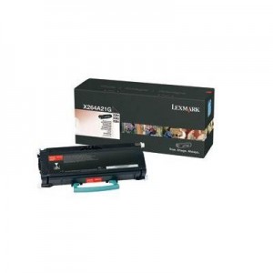 Lexmark toner: X264, X36x 3,5K tonercartridge - Zwart