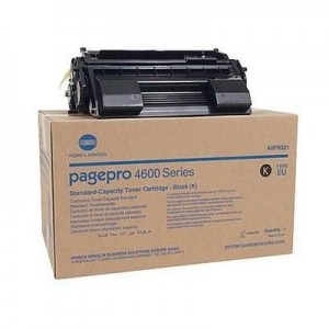 Konica Minolta toner: Tonercartridge, zwart (PagePro 4650EN) Standaard capaciteit